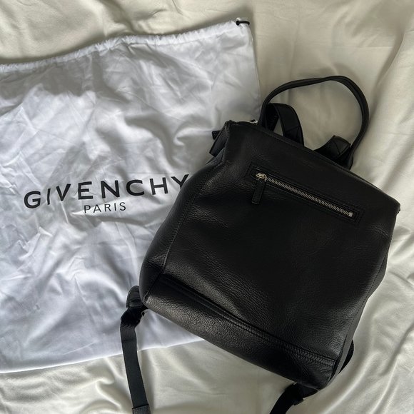 Givenchy Pandora Backpack Black Leather - Picture 12 of 13